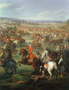 La batalla de Blenheim el 13 de agosto de 1704 (detalle)